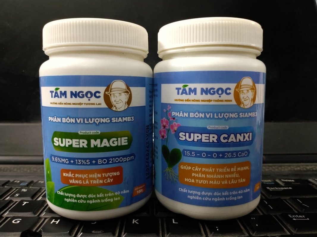 Combo 2 Lọ Phân bón sinh học SIAMB14 Tám Ngọc, Khắc phục hiện tượng vàng lá, ra hoa nhanh, kích thích ra nhiều hoa, chống rụng hoa...