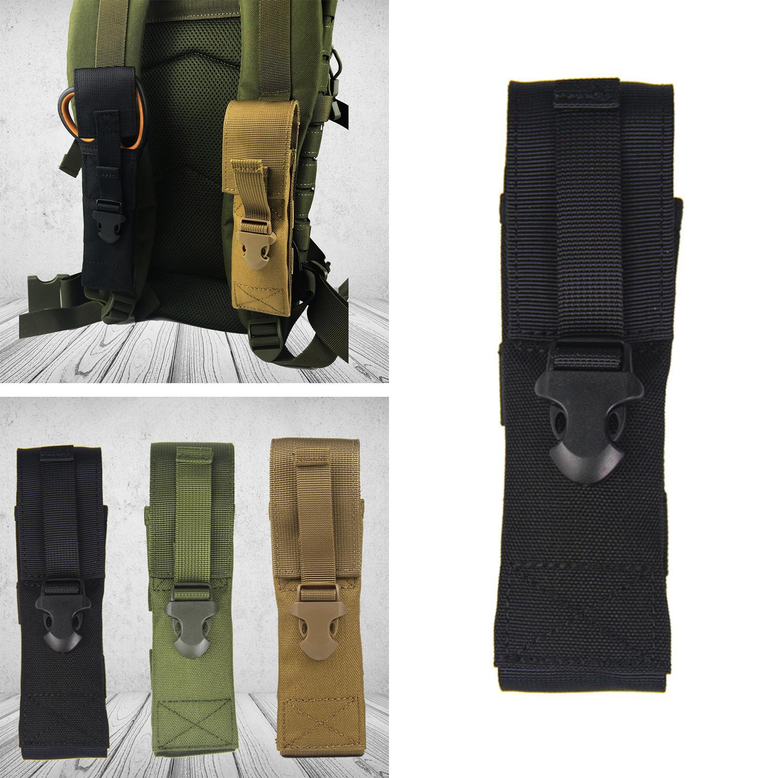 2-3pack Flashlight Pouch Carry Case Holder LED Torch Utility Pouch for Hiking