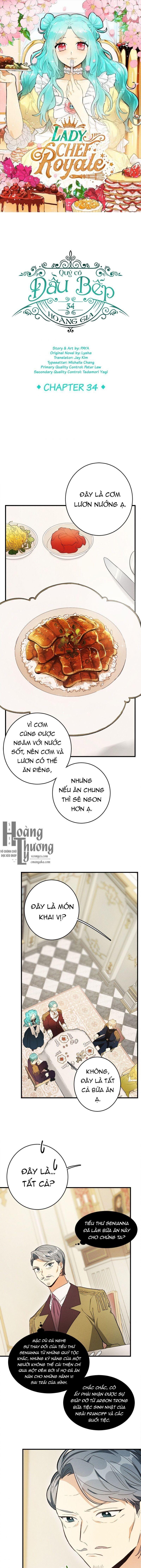 quý cô đầu bếp hoàng gia chapter 34 2
