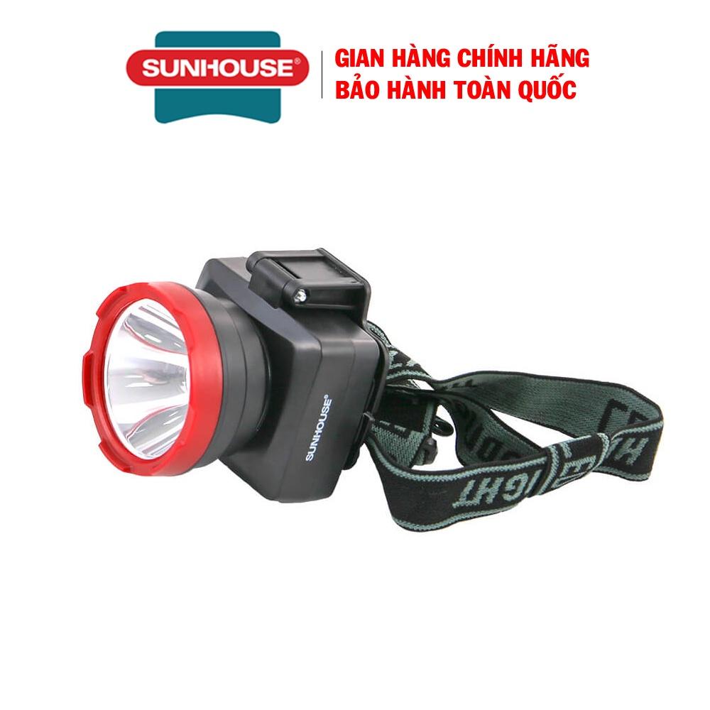 Đèn pin đội đầu Sunhouse SHE-5012 cỡ nhỏ - Chính hãng, giá tốt