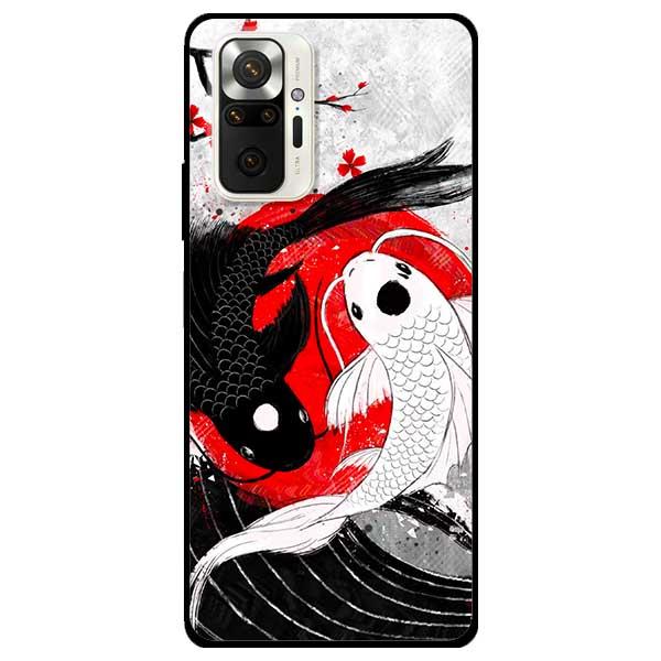 Ốp lưng dành cho Redmi Note 10 / Redmi Note 10 Pro - Cá Chép Đen Trắng