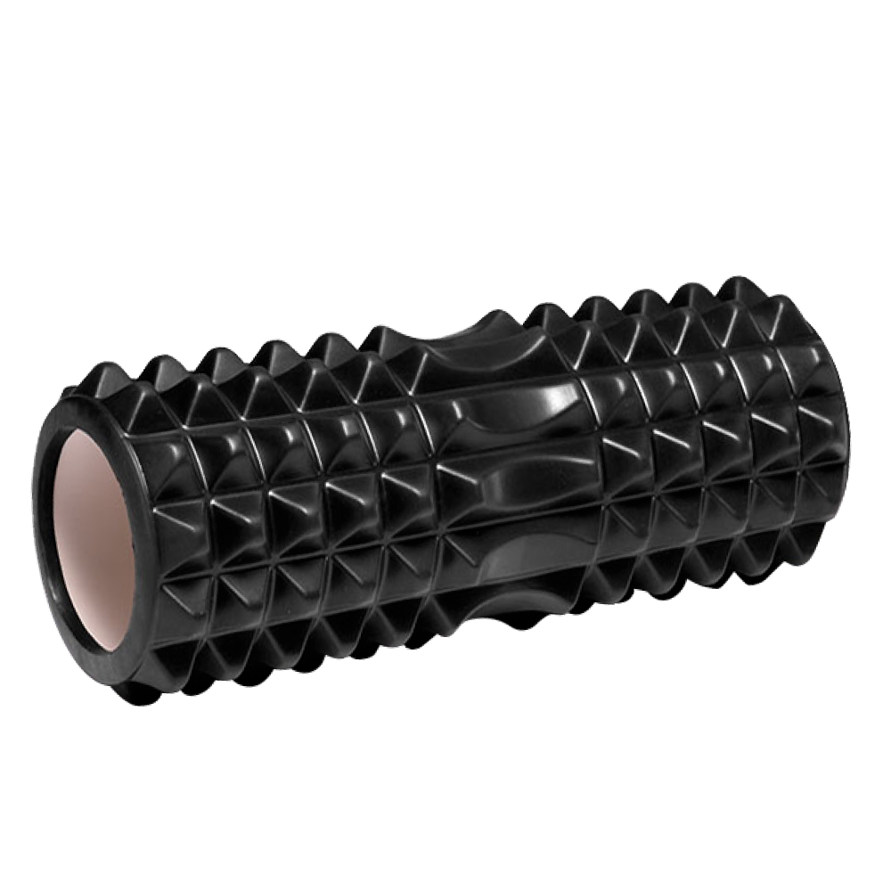 BG Con Lăn Massage Ống Lăn Dãn Cơ Foam Roller Tập Gym, Yoga, Thể Hình BLACK