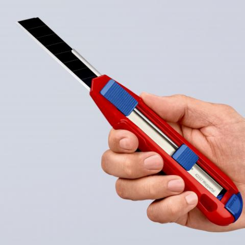 Dao Rọc Knipex CutiX Có Sống Lưng Cứng Cáp 90 10 165 BK