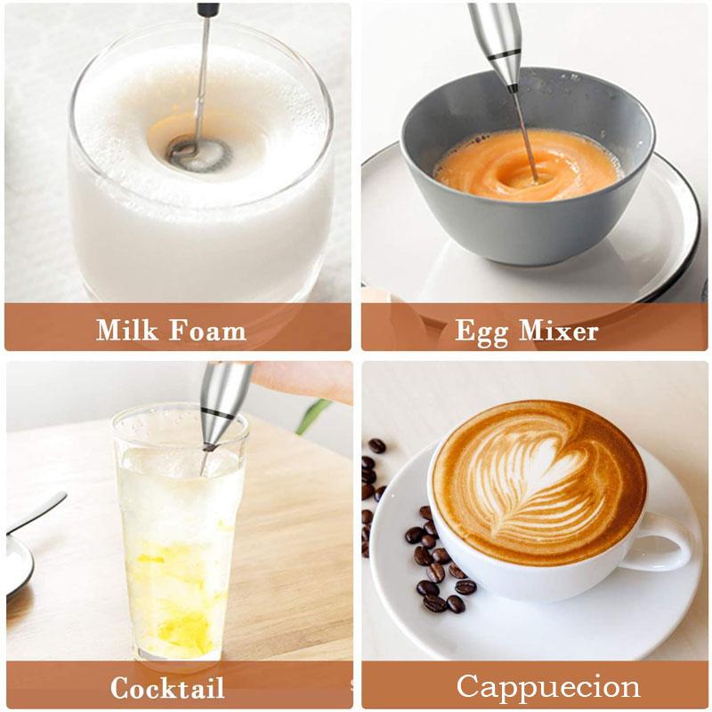 Không Dây Sữa Frothers Điện Cầm Tay Với USB Điện Mini Cà Phê Đánh Trộn Cho Cà Phê Cappuccino Kem