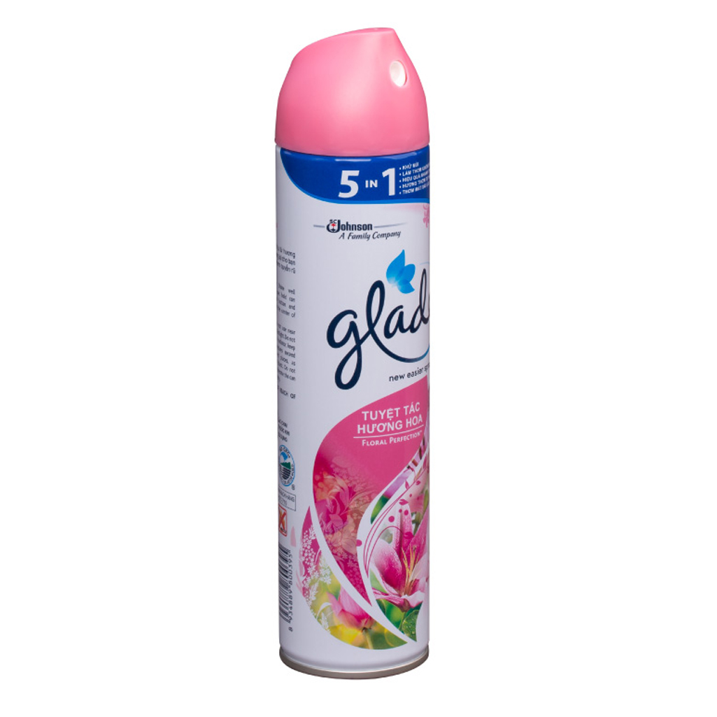 Bộ đôi Xịt thơm phòng GLADE  Hương Cỏ Hoa 280ml x2