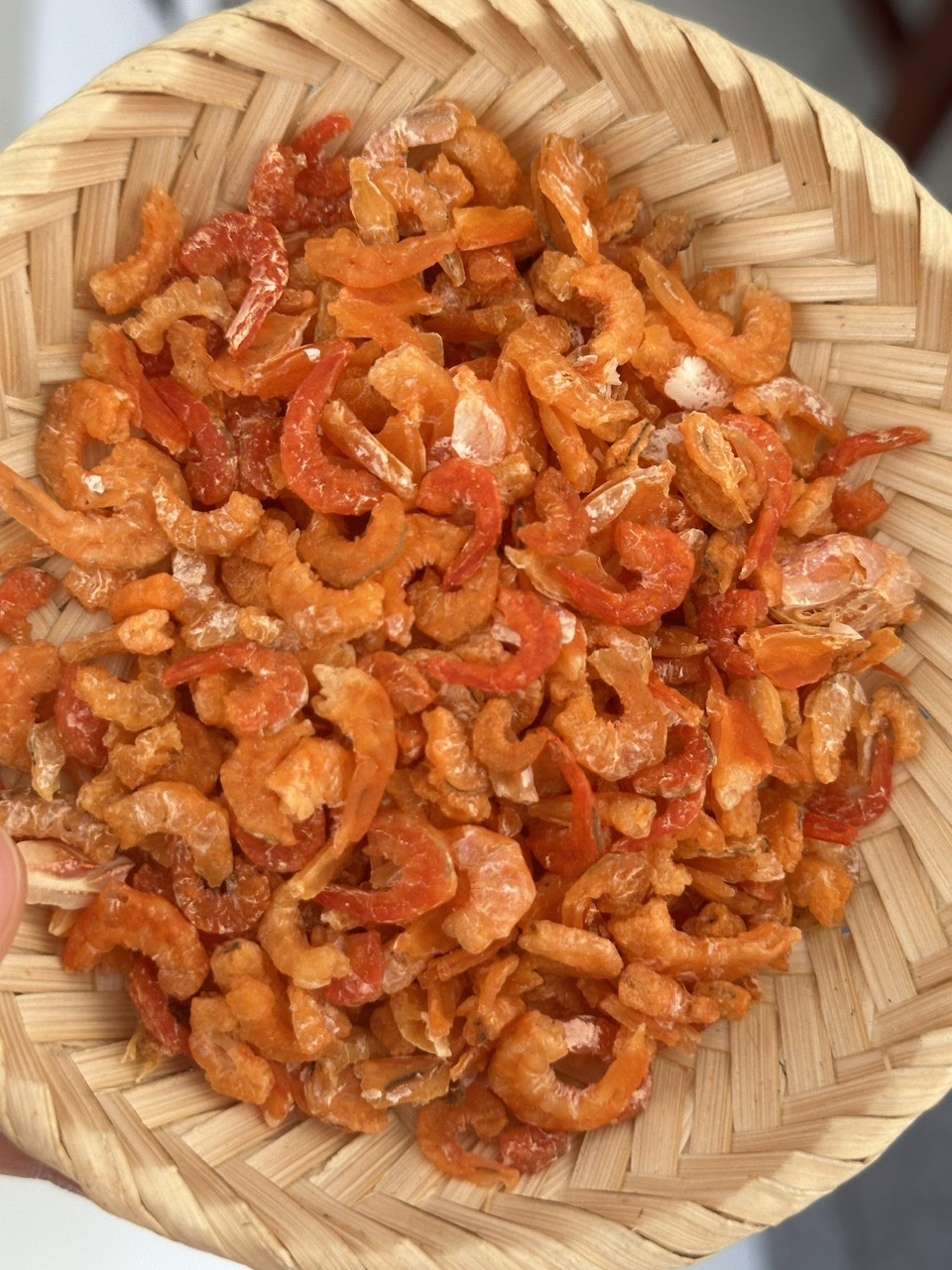 Tôm khô canh