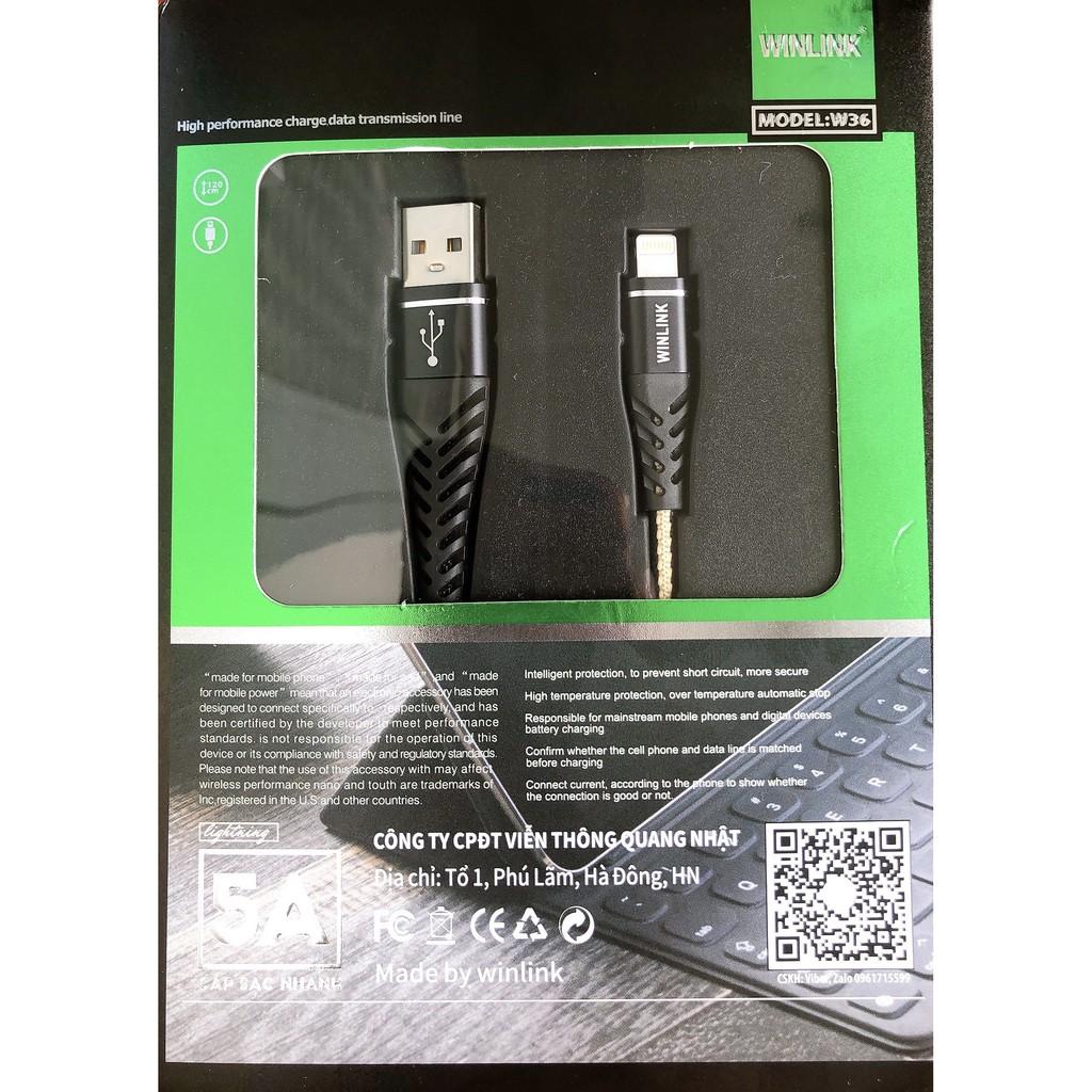 DÂY SẠC NHANH CHO IPHONE WL36I