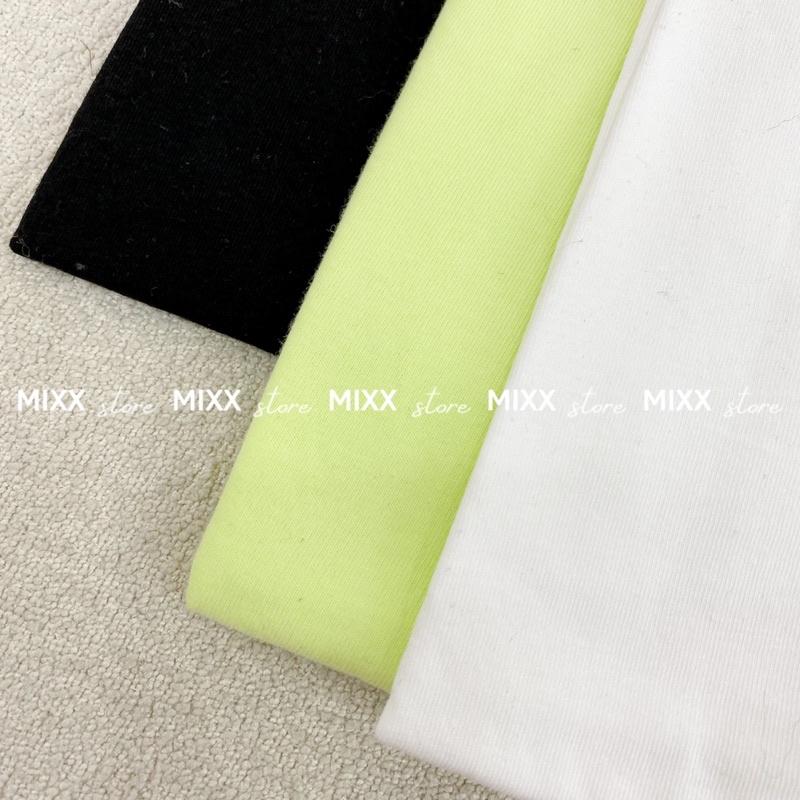 Áo Thun Nữ Trơn tay ngắn chất cotton mềm mịn phom suông vừa thoải mái