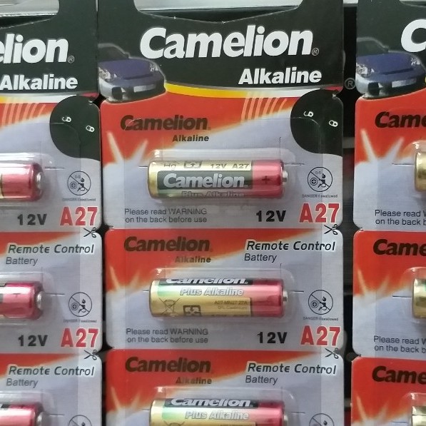 Pin A27 Camelion 12V - Pin A27 Alkaline Camelion 12V dùng cho cửa cuốn điều khiển