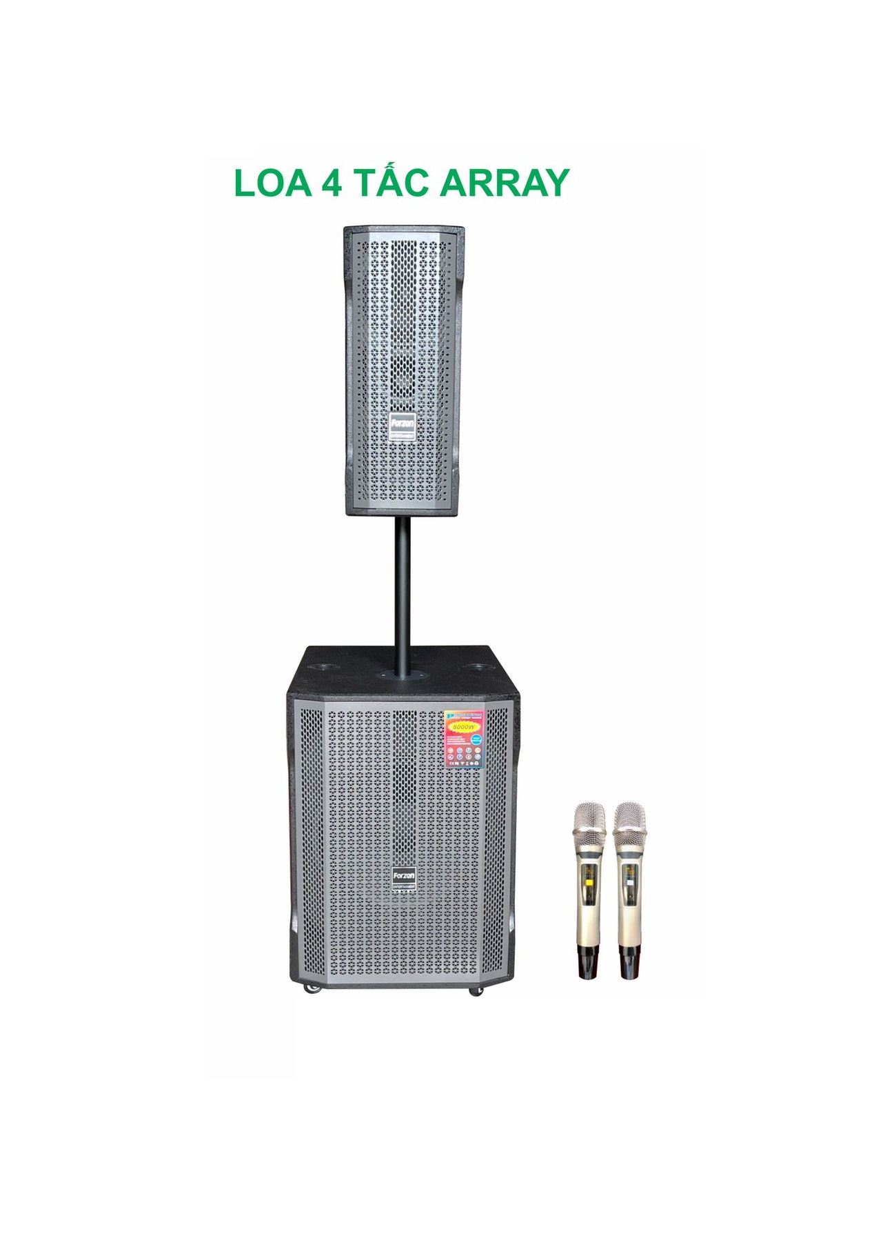 Loa kéo Array Forzen V-15AR (4 Tấc gỗ) Hàng chính hãng