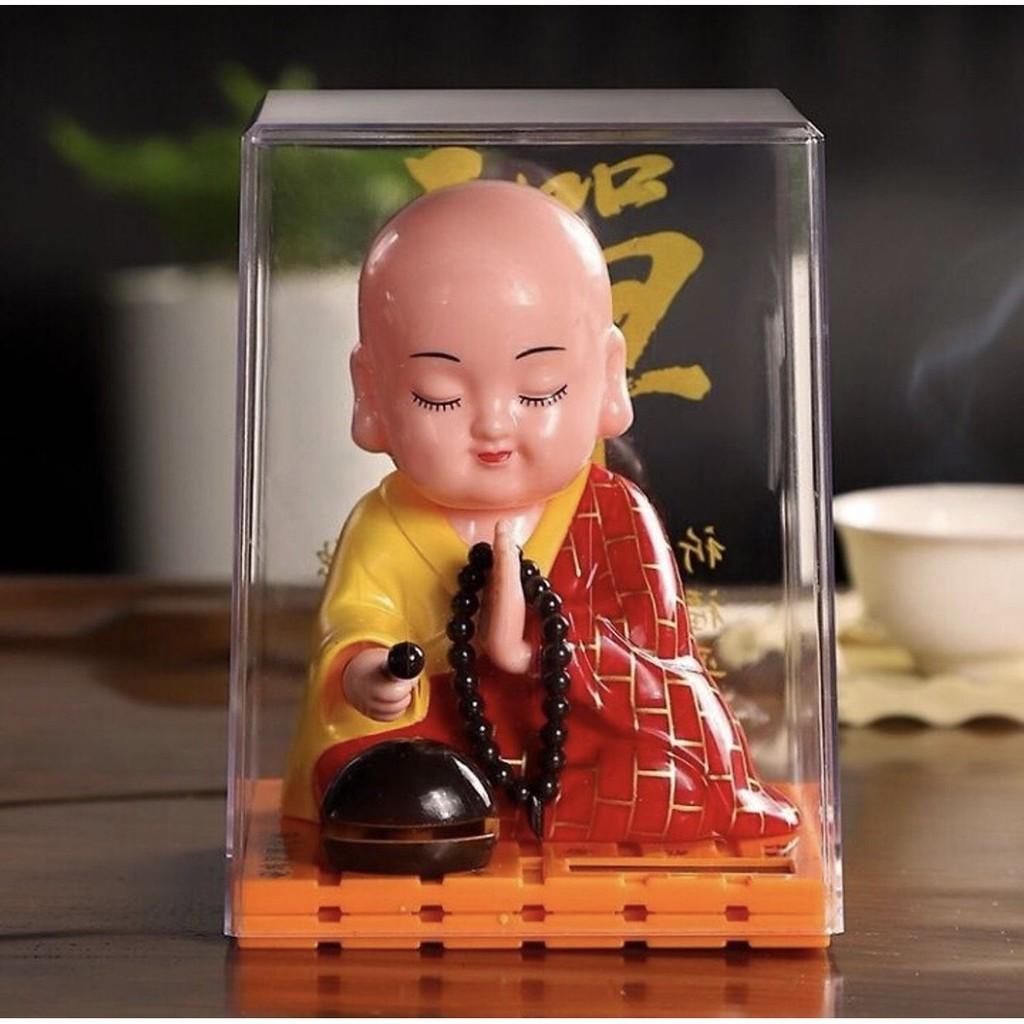 Tượng phật chú tiểu trang trí xe hơi ô tô KH15688