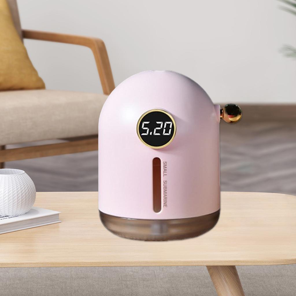 USB LED Light Air Humidifier Diffuser Aroma Cool Mist Purifier Pink