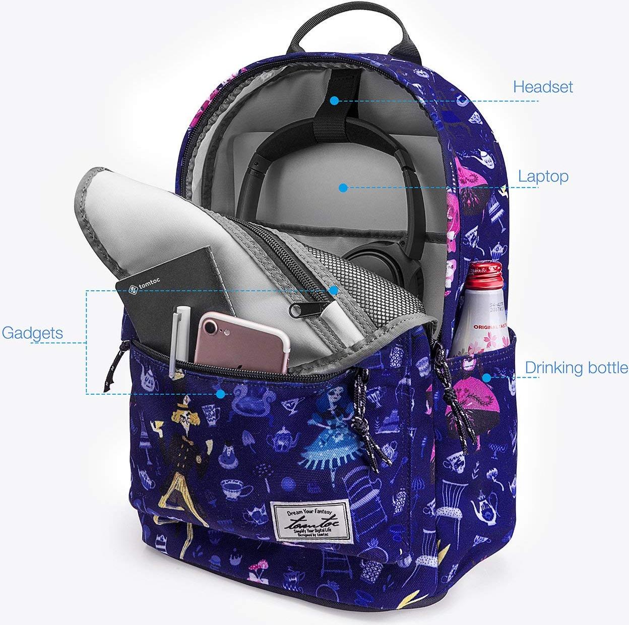 Balo TOMTOC Unisex travel Macbook 15 inch - Hàng Chính Hãng
