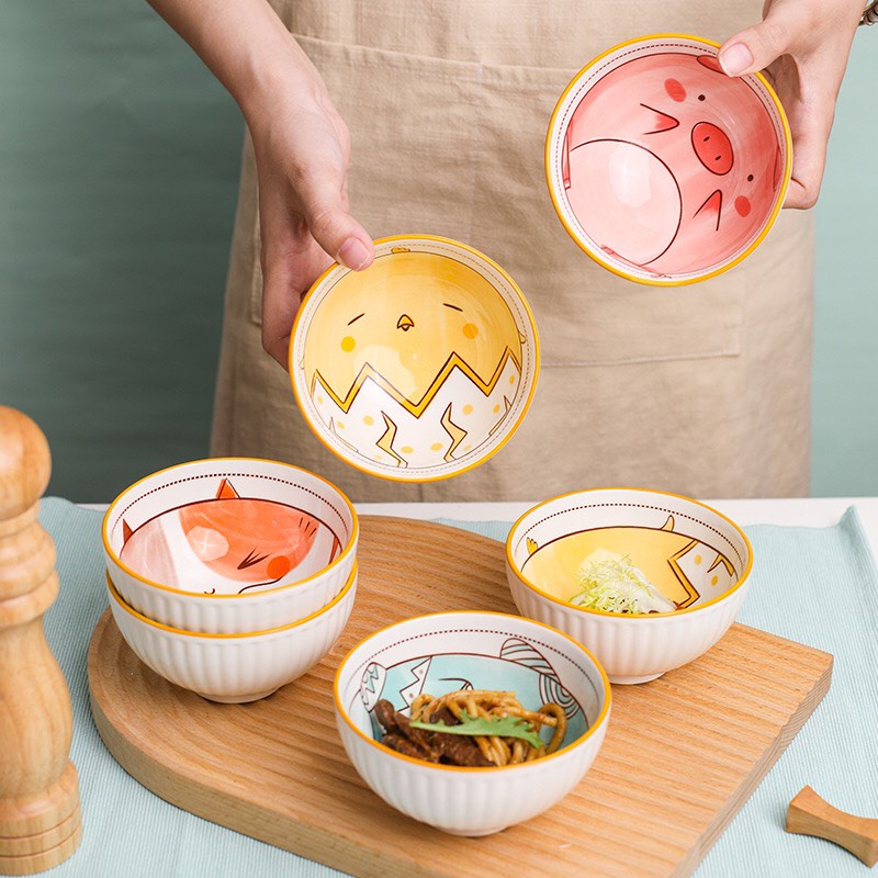 Bộ Chén Đũa Sứ Tableware - NTH