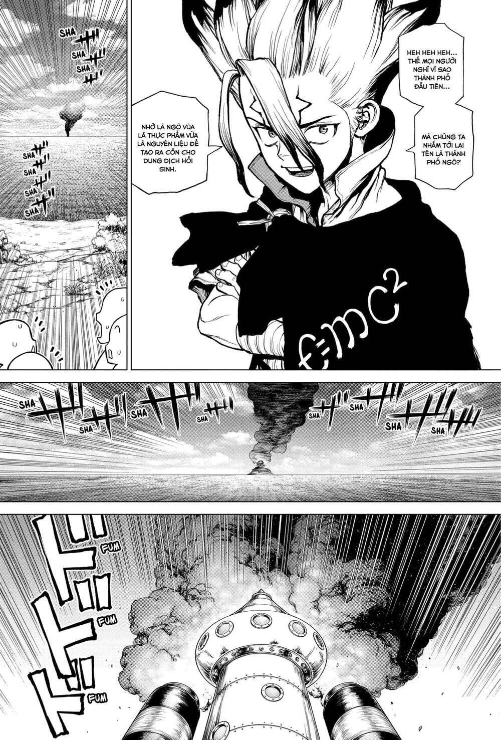 dr.stone - hồi sinh thế giới chapter 209 13
