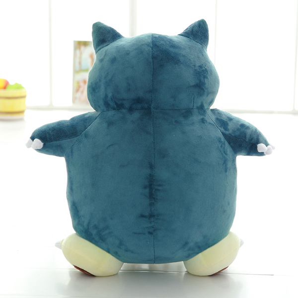 Gấu Bông Pokemon Snorlax Ham Ngủ Gb24 (Tặng 1 Móc Khóa Dây Da Pu Đính Đá Lấp Lánh Màu Ngẫu Nhiên