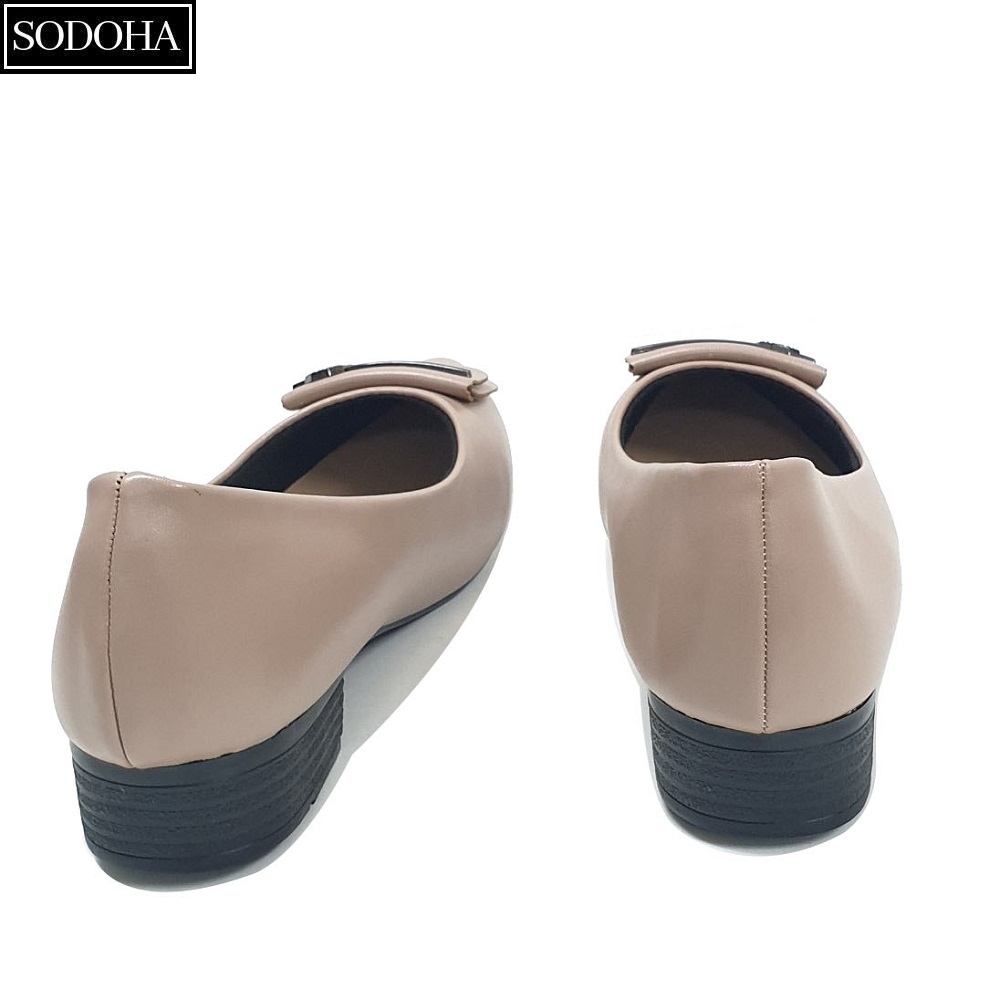 Giày lười nữ , giày búp bê nữ SODOHA đính mác - SDH2216