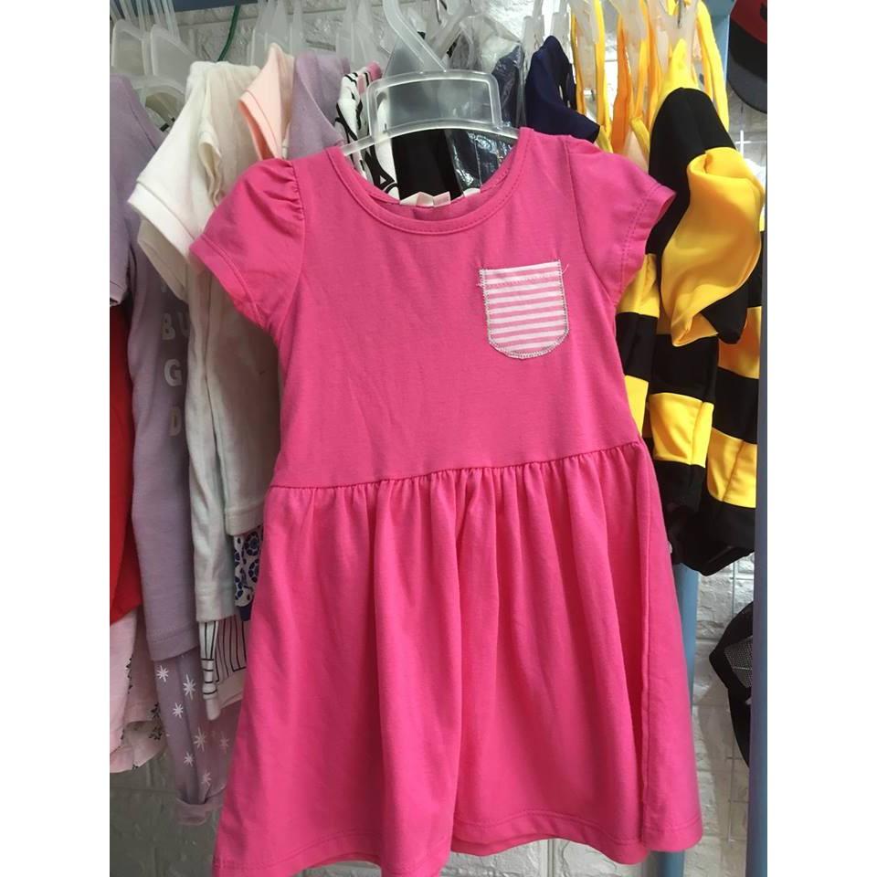 T5.59_Váy bé gái xuất dư cộc tay 4-9y