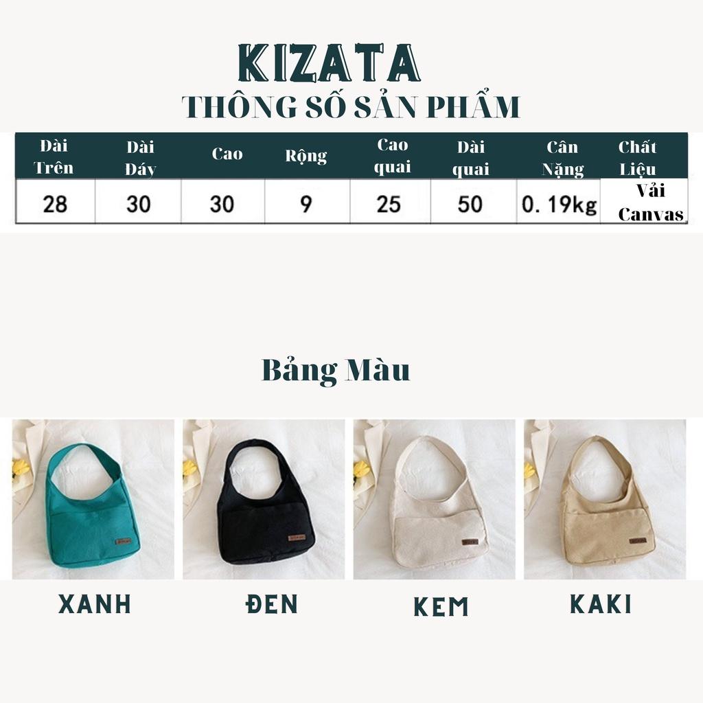 Túi tote vải canvas nữ đựng đeo vai phong cách Nhật Bản – G05