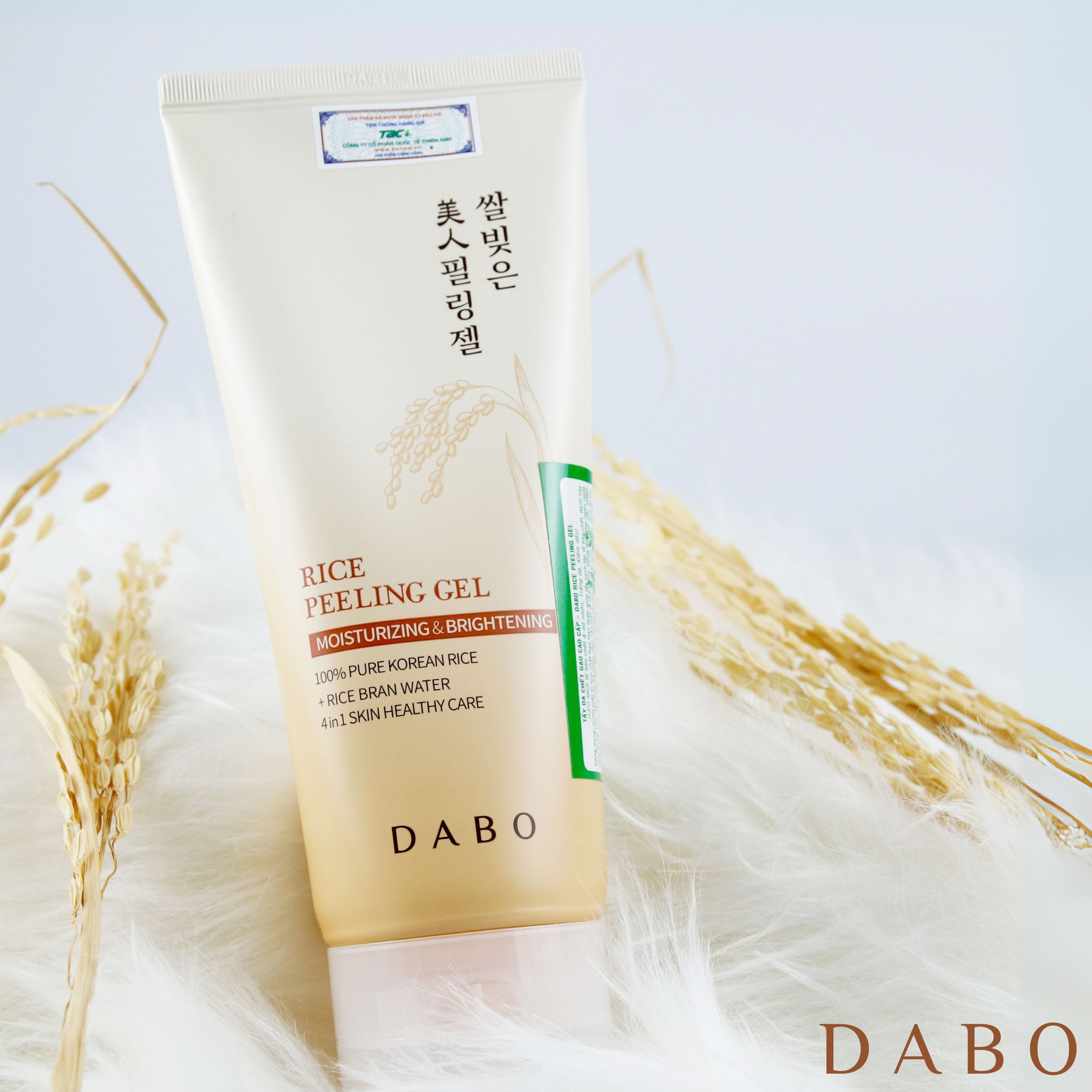 TẨY DA CHẾT GẠO CAO CẤP - DABO RICE PEELING GEL 180ML