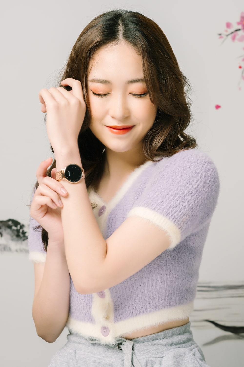 Đồng Hồ Nữ JS-027 Julius Star Kính Sapphire Hàn Quốc
