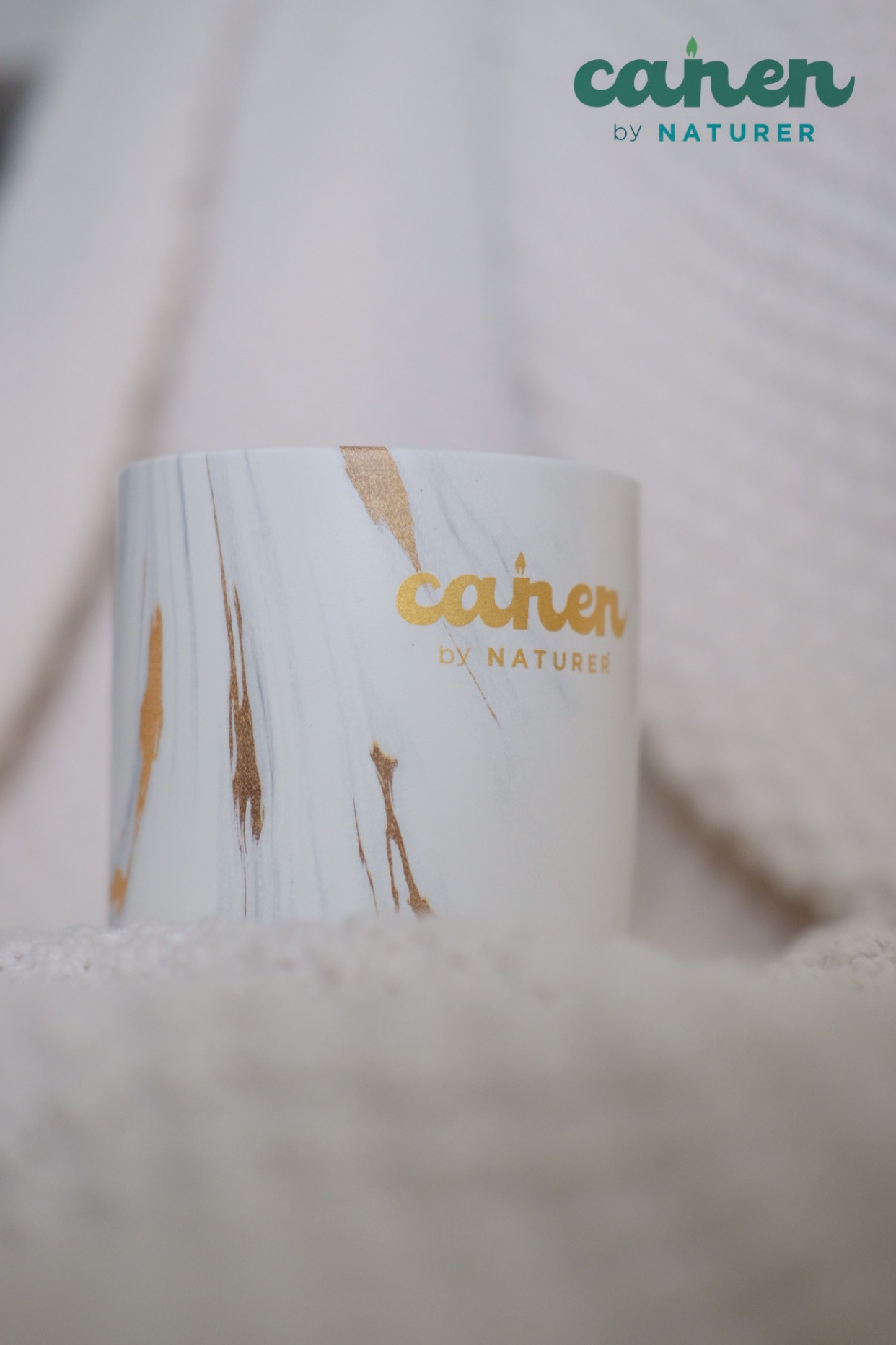Nến thơm Canen Premium sáp đậu nành và tinh dầu nhập khẩu an toàn sức khỏe 330gram
