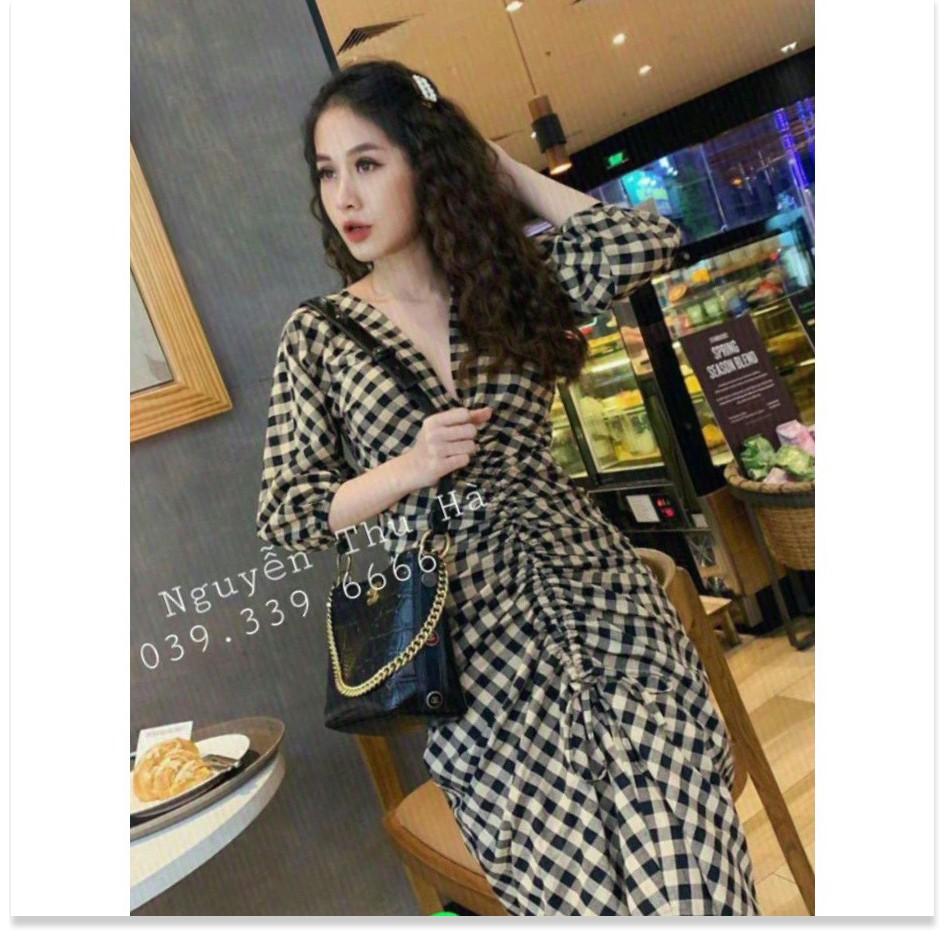 Đầm thun sọc plaza cực HOT/ có size XXL OASAKA