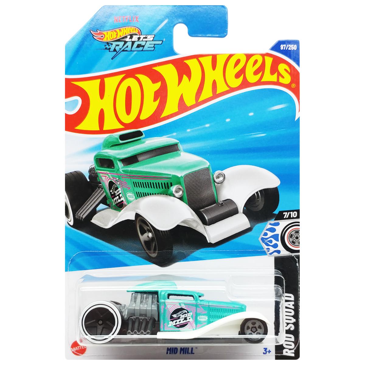 Siêu Xe Hot Wheels C4982 - 97/250 - Mid Mill (Mẫu Màu Giao Ngẫu Nhiên)