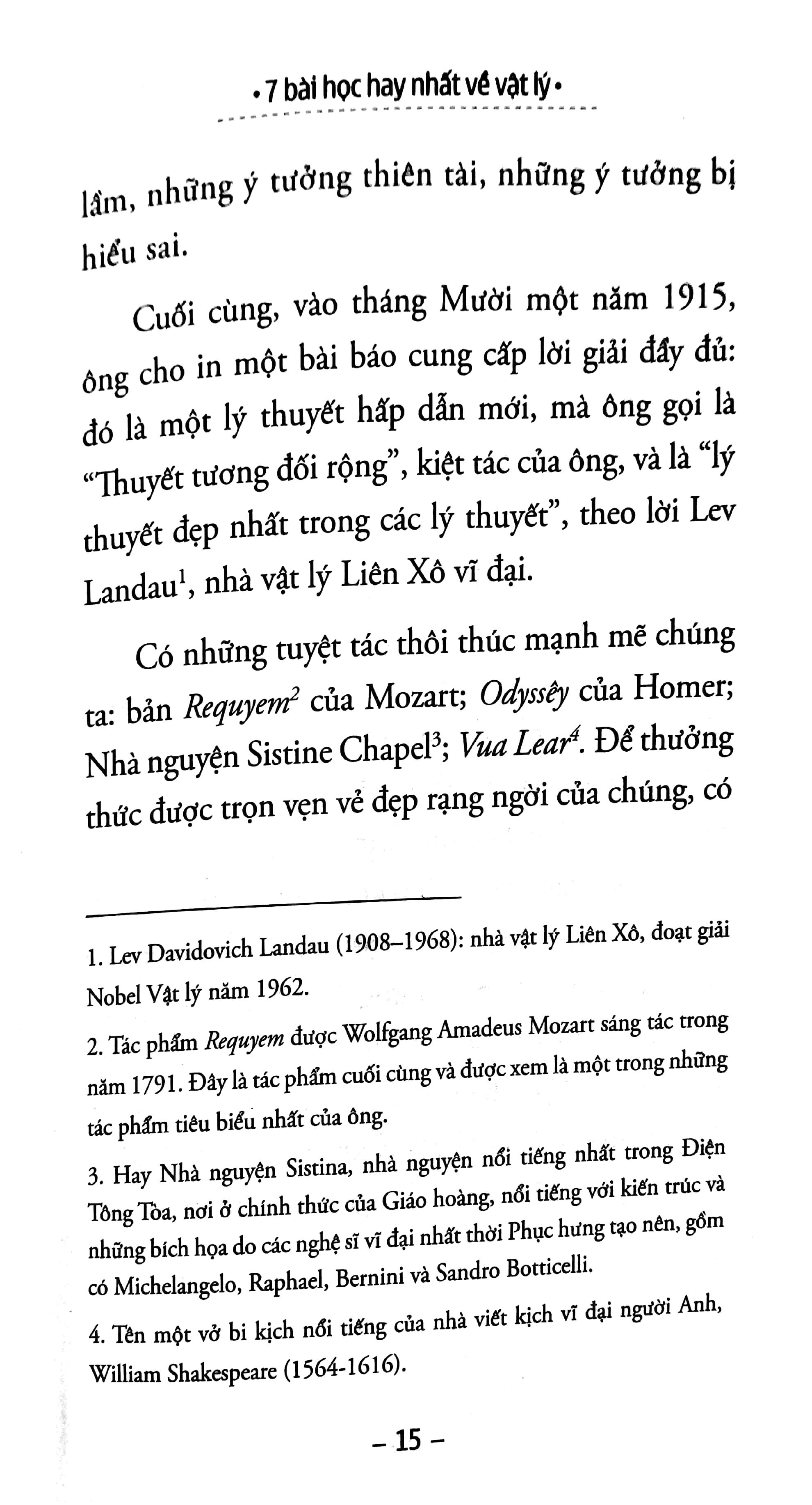 7 Bài Học Hay Nhất Về Vật Lý (Tái Bản 2018)