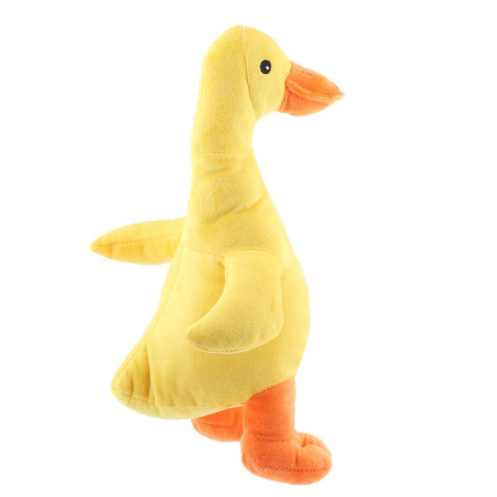 Pet Dog Puppy Cat Chewing Squeaker Cotton Squeaky  Toy Navy Blue