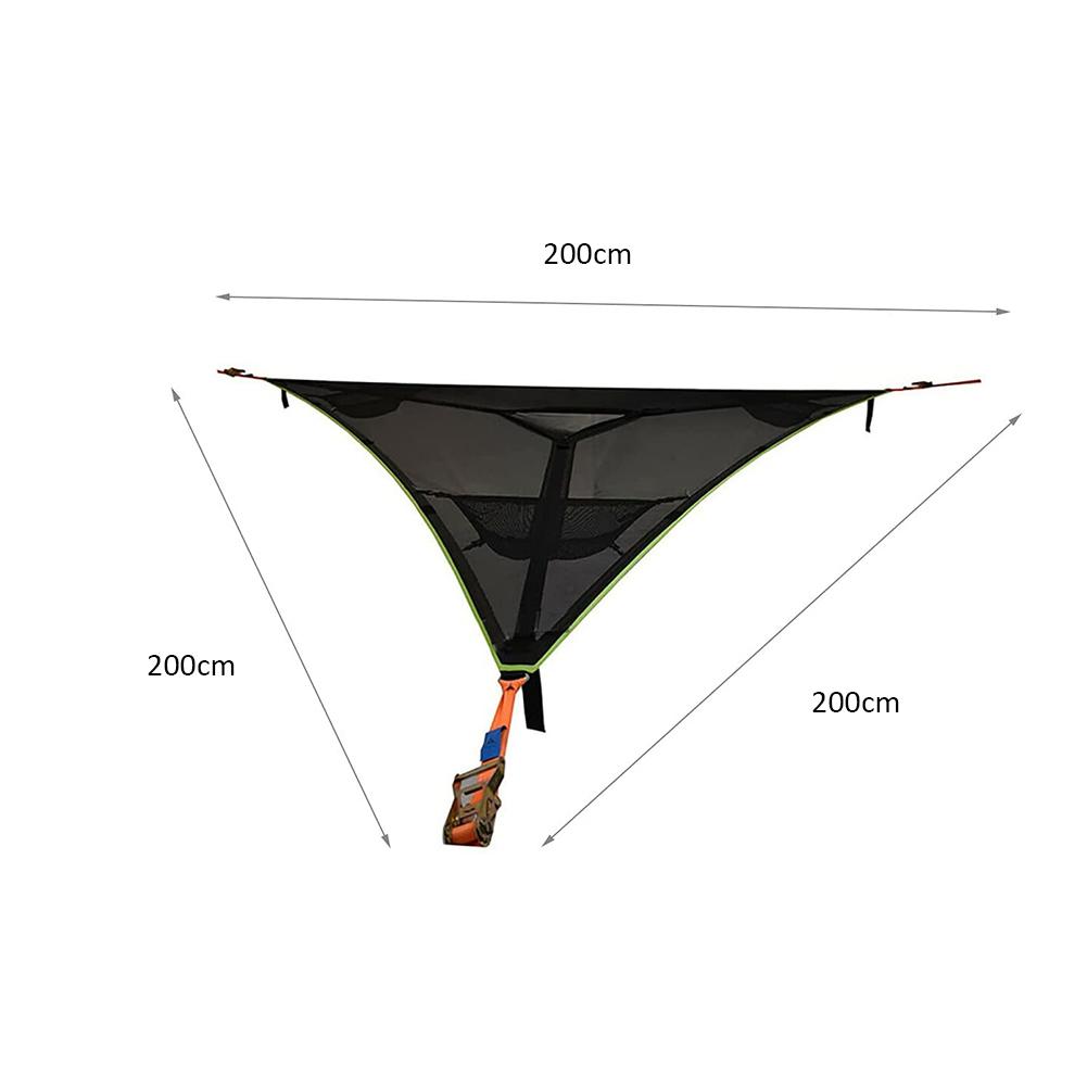 Di Động Võng Tam Giác Đa Năng Trên Không Thảm Tiện Lợi Cắm Trại Ngủ Ghế Xích Đu Võng Với Buộc Dây Bộ