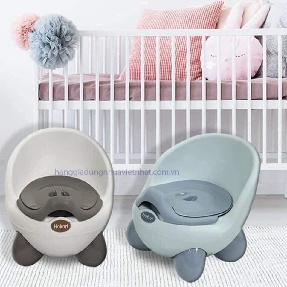 Bô vệ sinh cho bé Baby VIỆT NHẬT có tựa lưng cao cấp (bô ngồi 4 chân trẻ em)