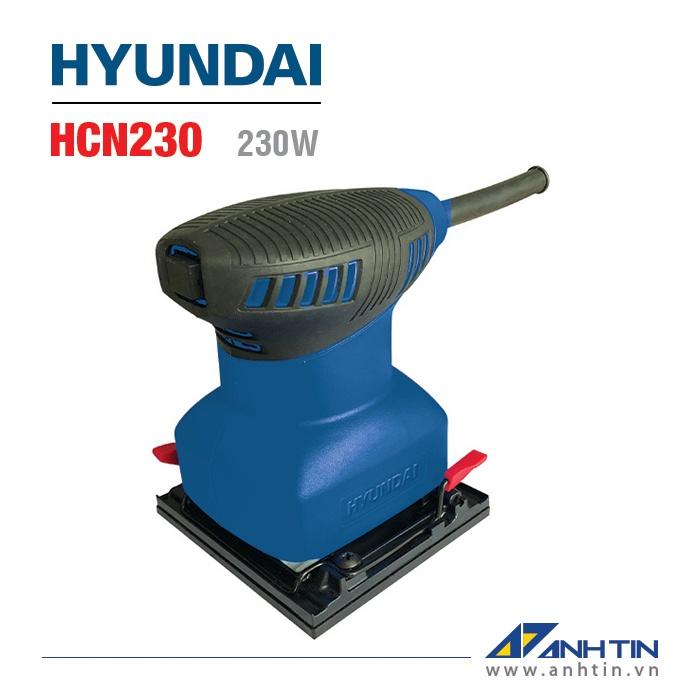 Máy chà nhám HCN230 | Công suất 230W | Kích thước đế nhám 112x101mm | Kích thước giấy nhám 115 x 140mm