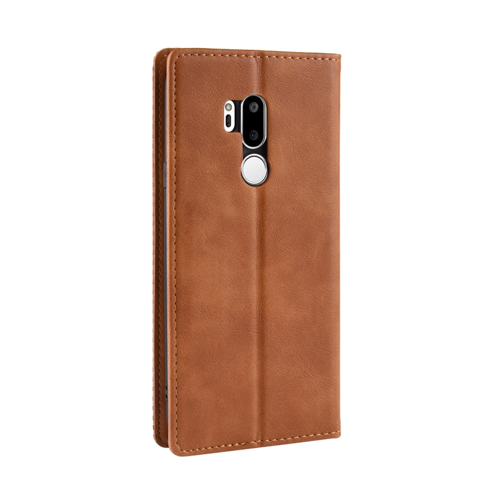 Bao da dạng ví, nam châm dành cho LG G7 ThinQ Luxury Leather Case - Hàng nhập khẩu