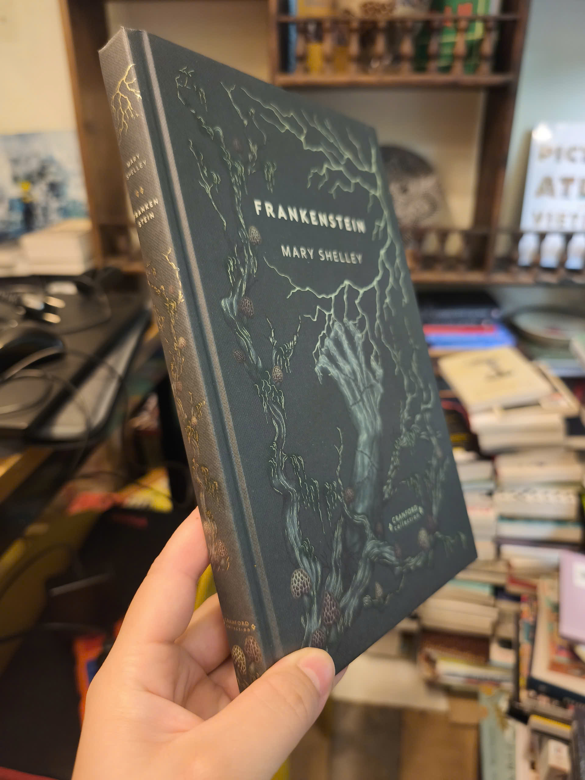 Sách - Frankenstein by Mary Shelley (Cranford Classics) | Horror / Ngoại văn Nhập khẩu / Bìa cứng
