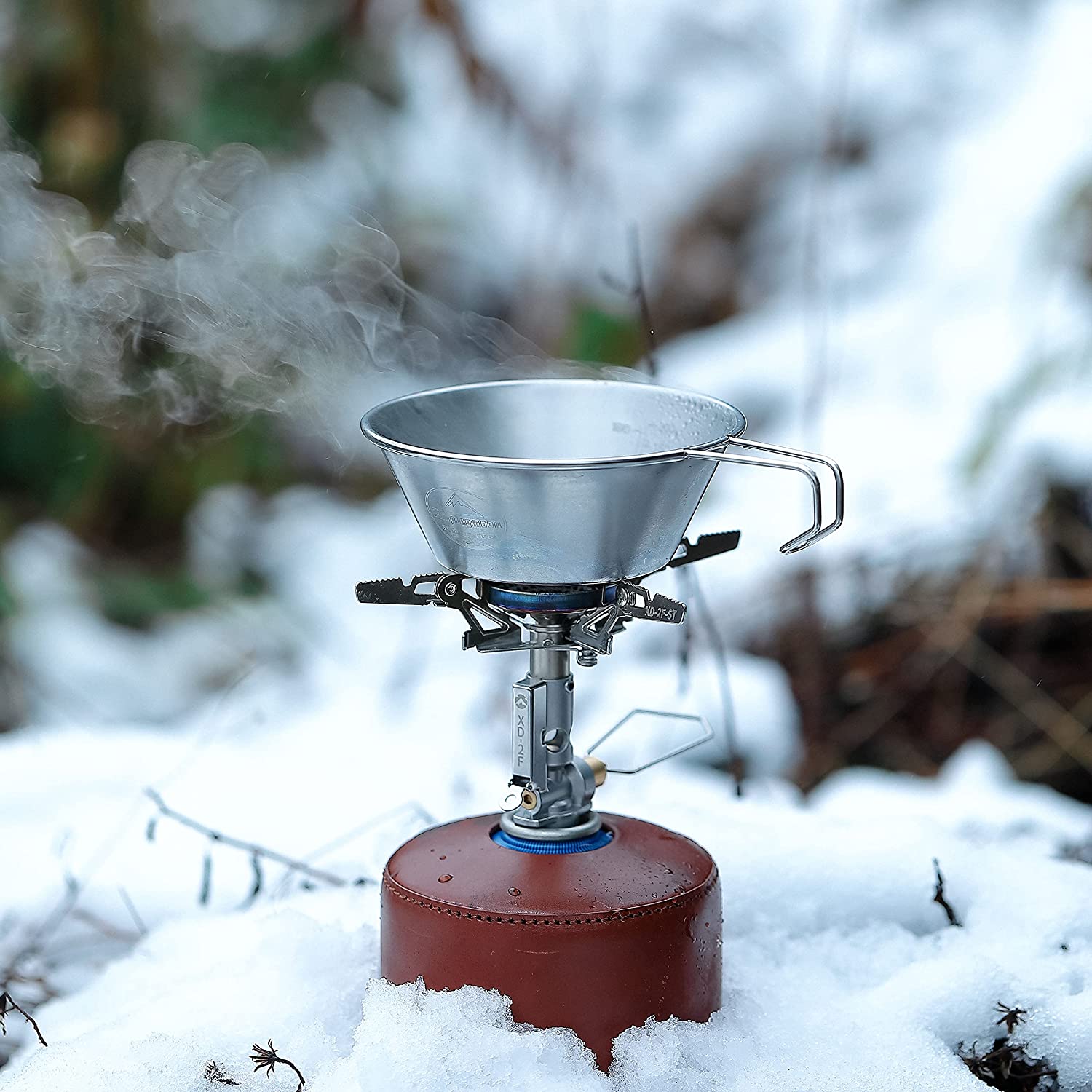 Bếp gas dã ngoại xếp gọn Campingmoon XD-2F