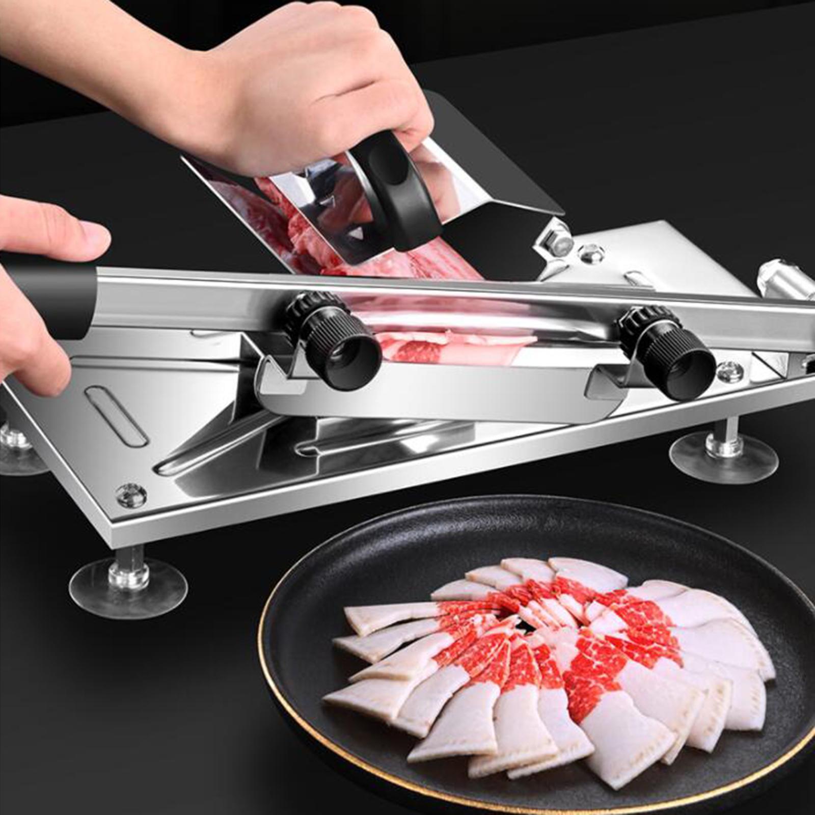 Manual Meat Slicer Vegetable Meat Cutter Slicing Machine for Kitchen