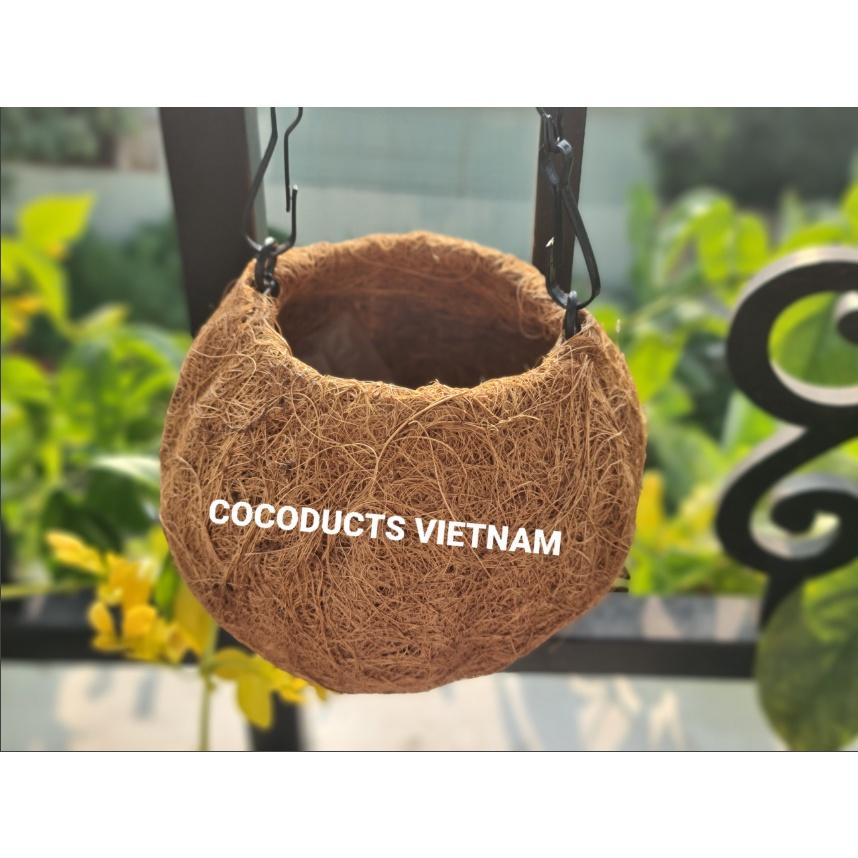 Quả cầu xơ dừa Cocodema