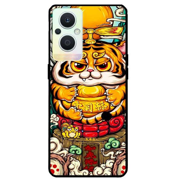 Ốp lưng dành cho Reno7 Z 5G / A96 5G / OnePlus Nord N20 5G - Hổ Thần Tài