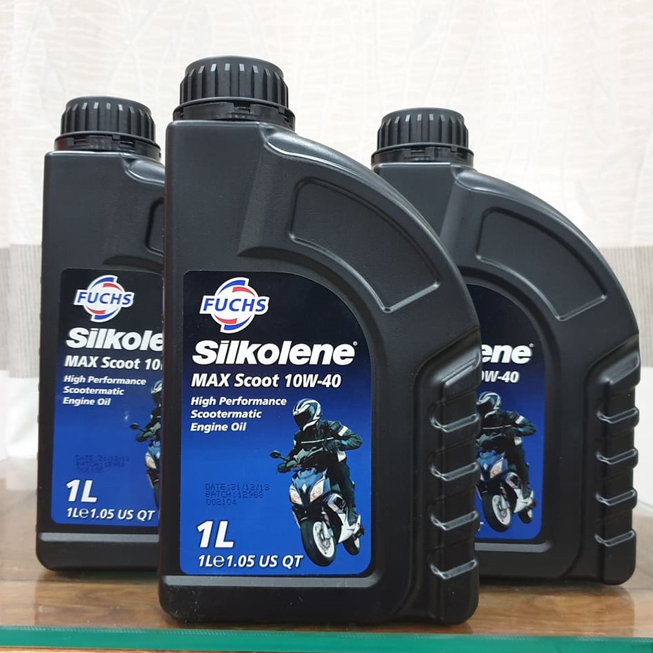 Nhớt Xe Tay Ga Fuchs Silkolene Max Scoot 10W40 800ml