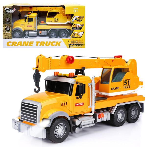 Đồ Chơi Mô Hình Xe Cần Cẩu Có Đèn Và Âm Thanh - Vecto VT51P-2