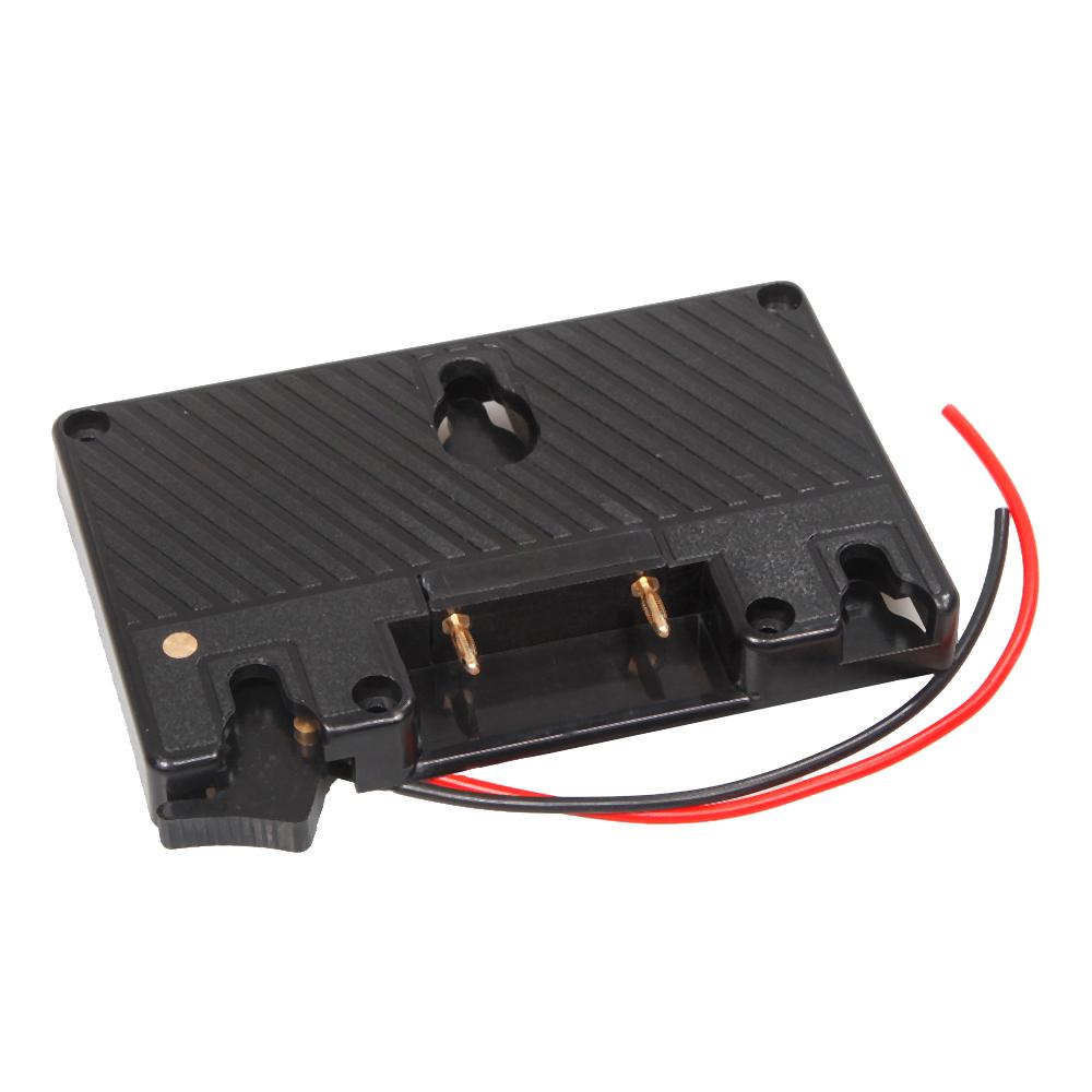 Gold Mount Battery Camera Adapter Plate for Panasonic Camcorder Power B-Tap Anton Bauer Battery