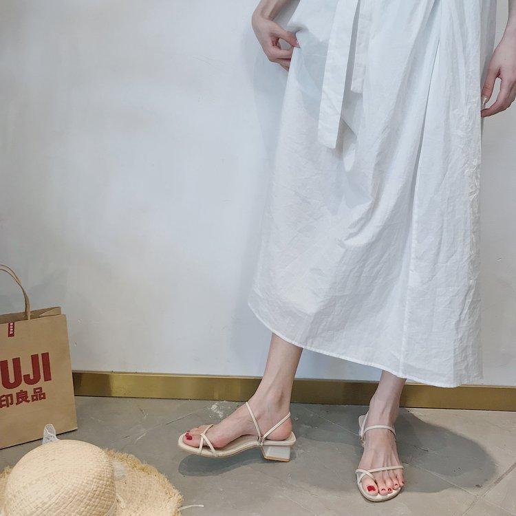 MS302 Sandal nữ quai mảnh đế 3p xinh xắn