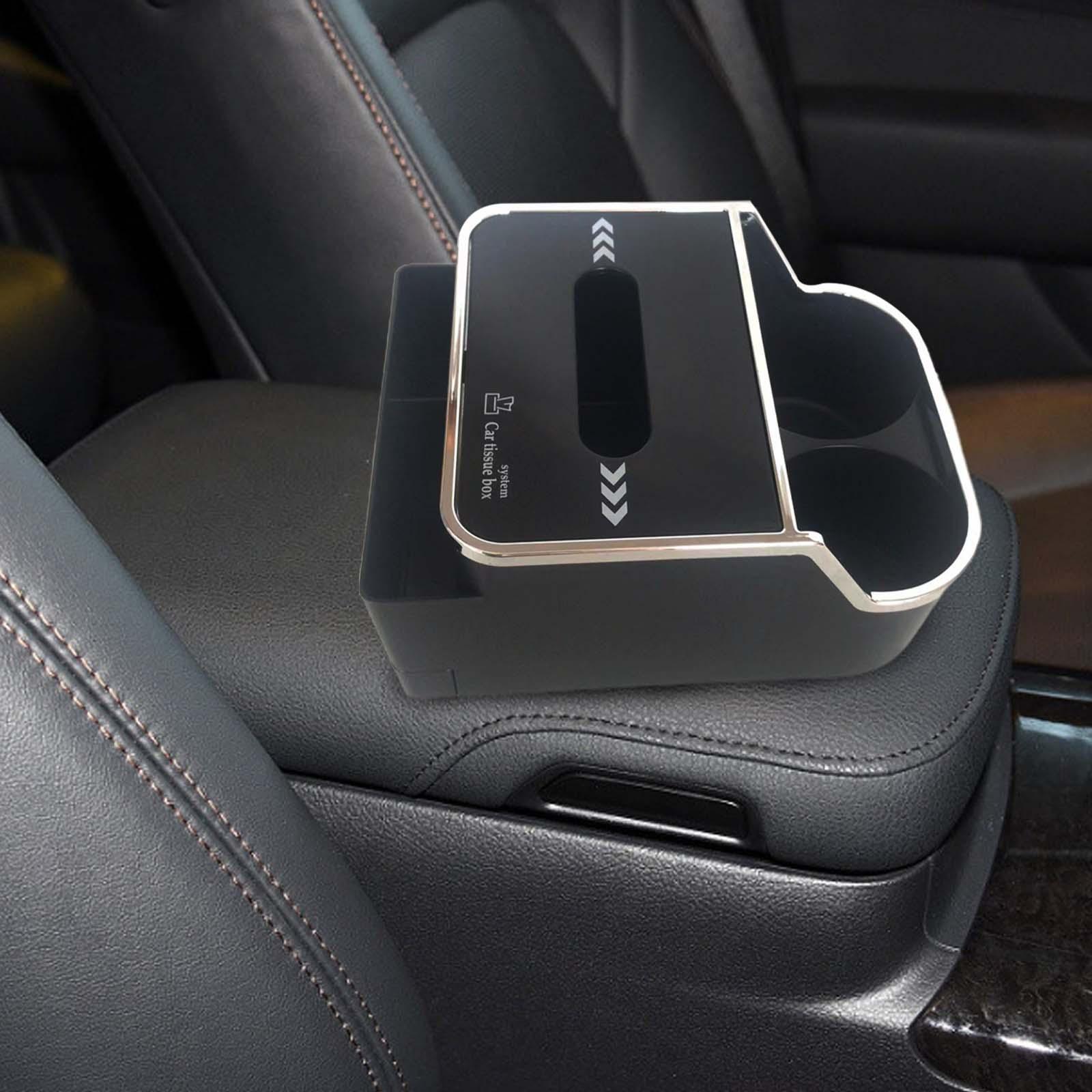 Car Armrest Storage Box Car Interior Accessories Console Armrest Organizer