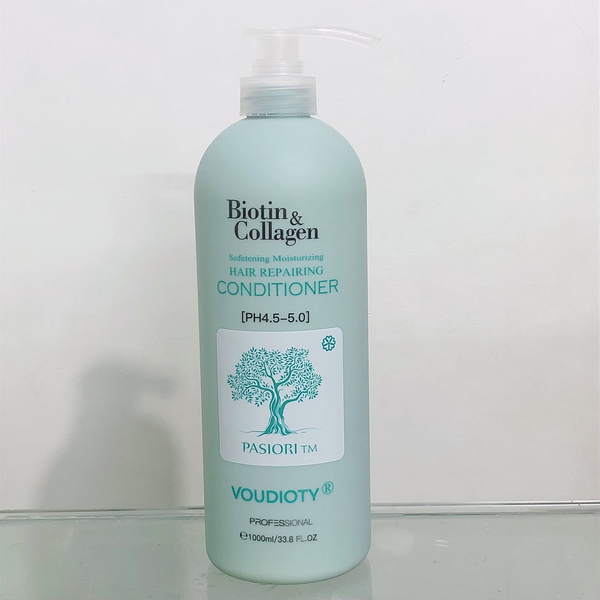 DẦU XẢ VOUDIOTY ANTI-DANDRUFF BIOTIN & COLLAGEN XANH BIỂN MỀM MƯỢT NGĂN GÃY RỤNG CHO TÓC GÀU NGỨA 1000ML
