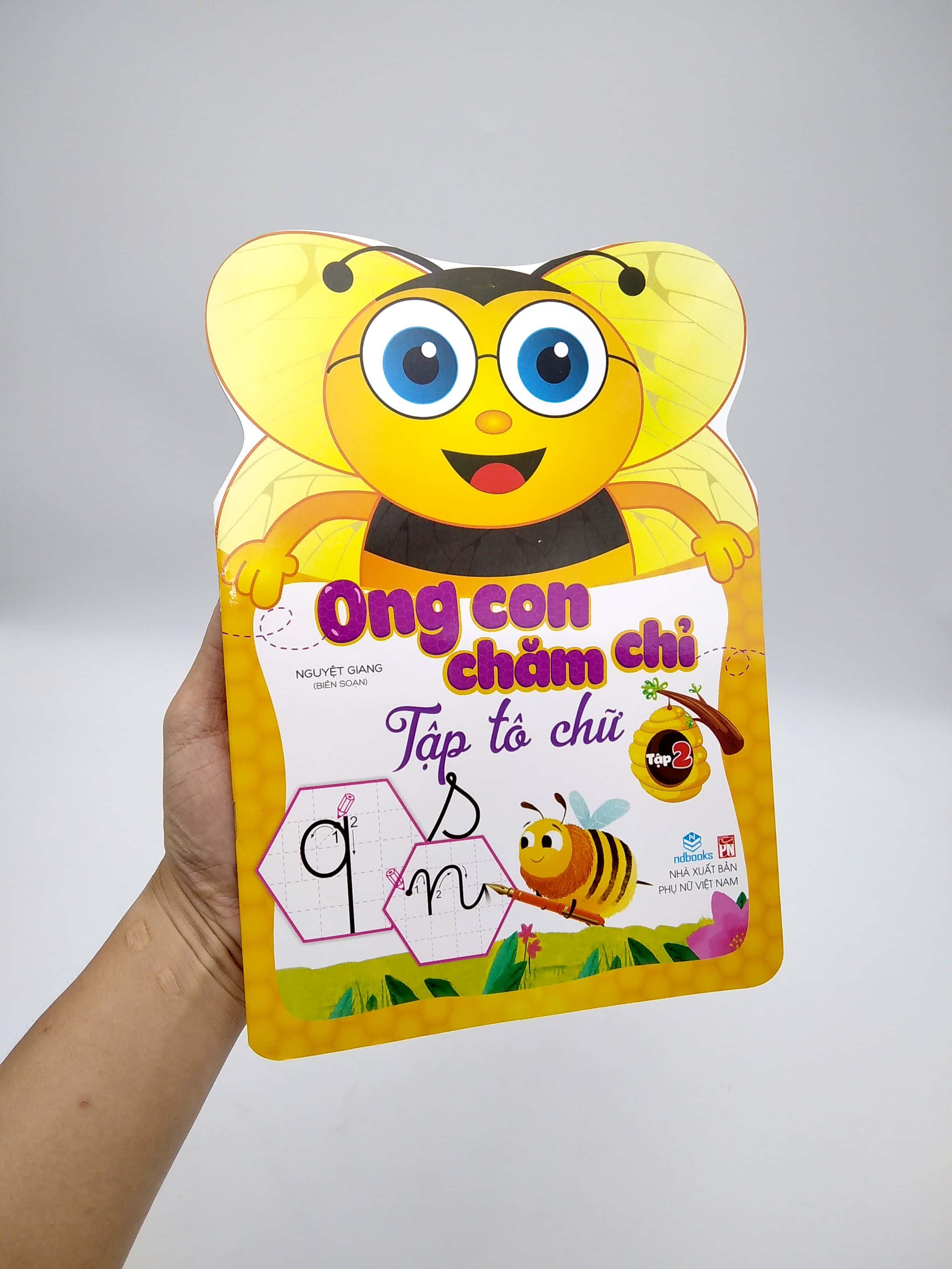 Ong Con Chăm Chỉ - Tập Tô Chữ - Tập 2