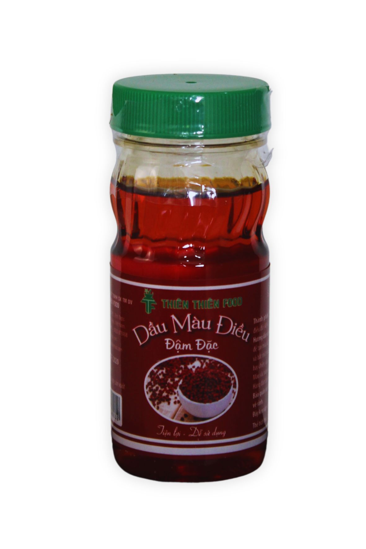 Lốc 6 Chai Dầu Màu Điều Đậm Đặc 100ml Thiên Thiên Food Tạo Màu Đẹp Khi Nấu Bún Bò Huế, Bún Riêu, Cari,...
