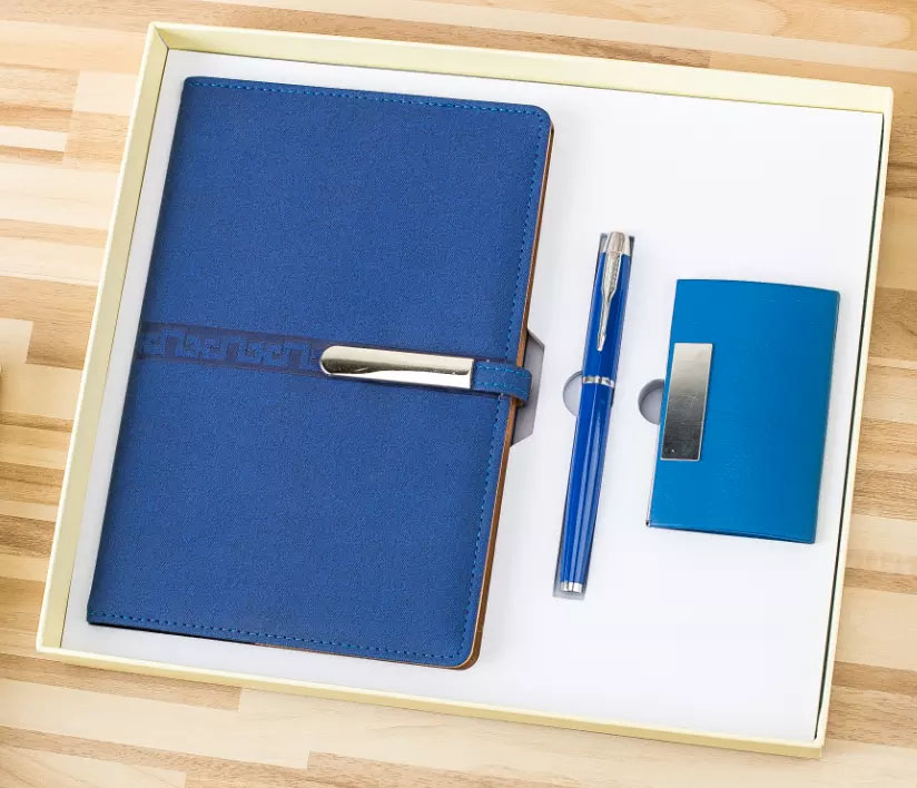 Bộ sổ da, ví da, bút kí cao cấp