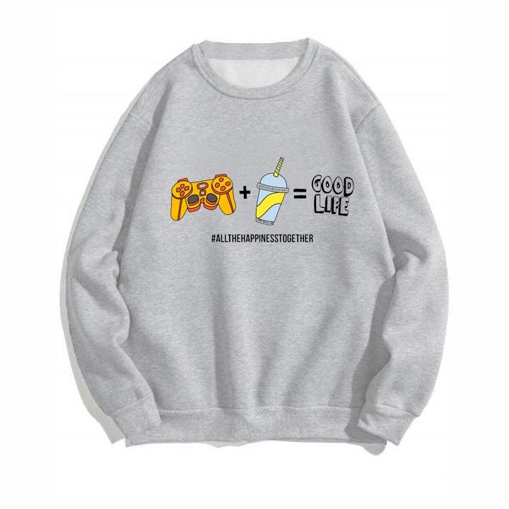 Áo SWEATER Nỉ UNISEX GOOD LIFE