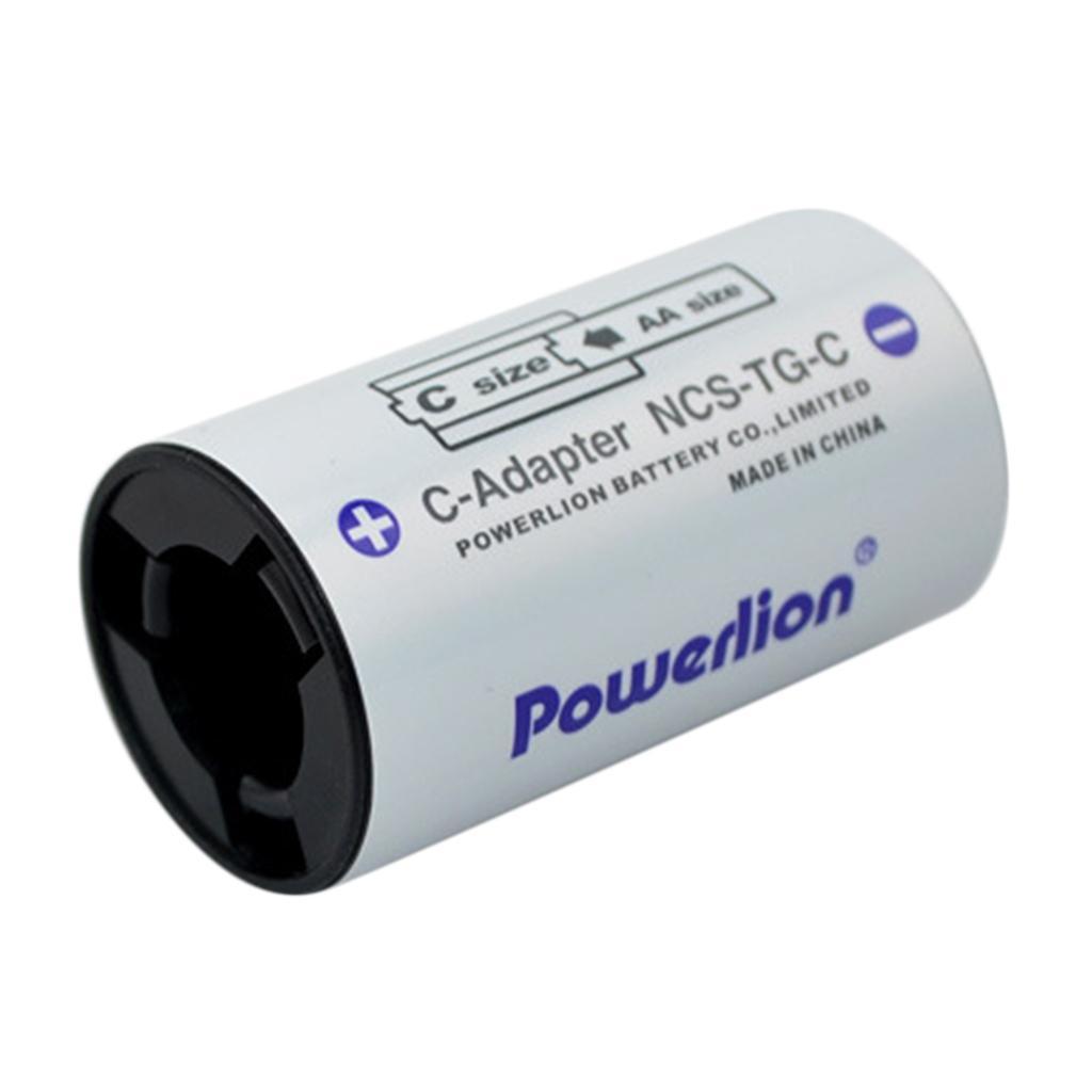AA To C Battery Adapter Converter AA To Parallel Battery Holder,